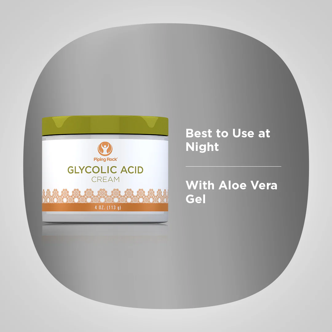 10% Glycolic Acid Cream, 4 oz (113 g) Jar - Image 3
