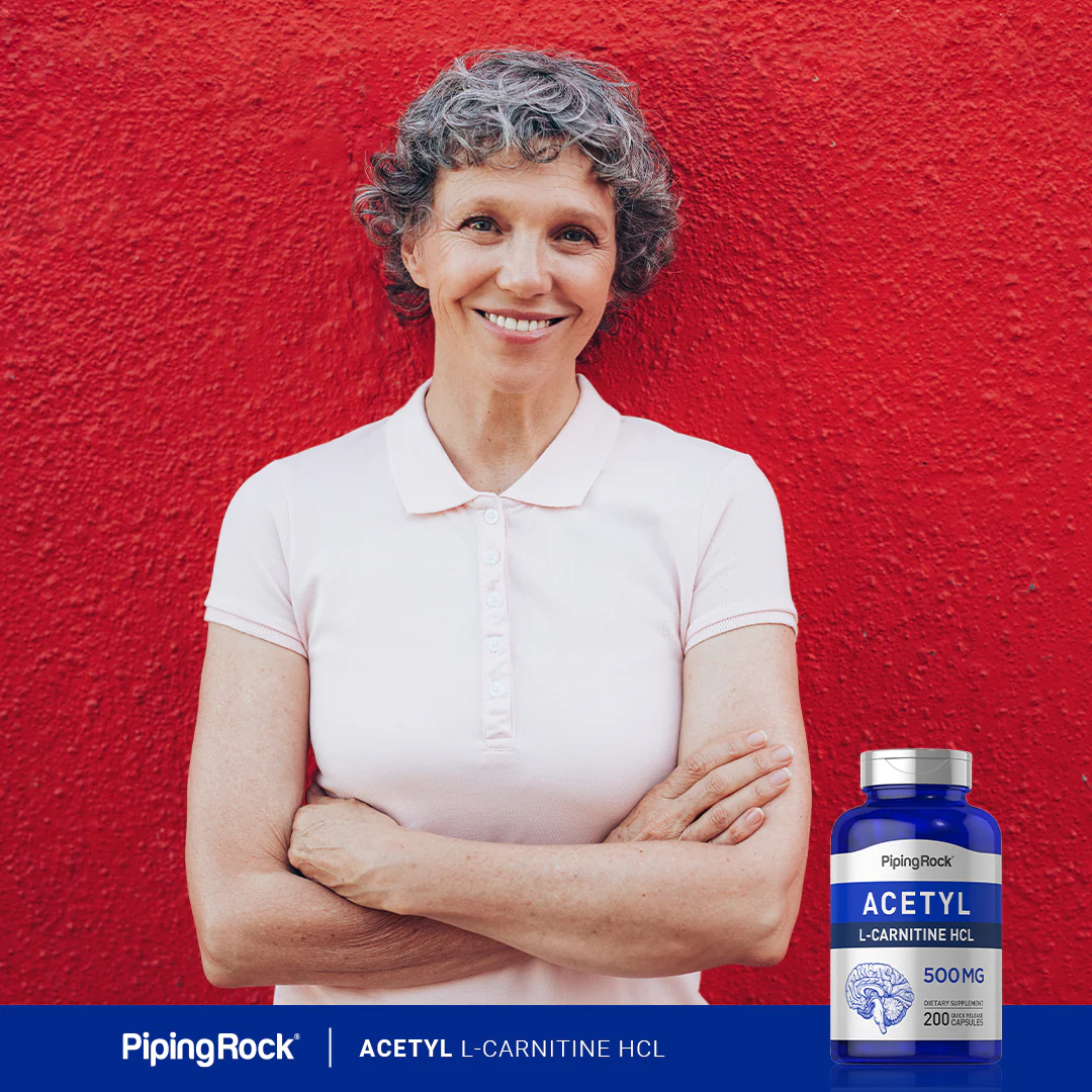 Acetyl L-Carnitine, 500 mg, 200 Quick Release Capsules, 2  Bottles - Image 7