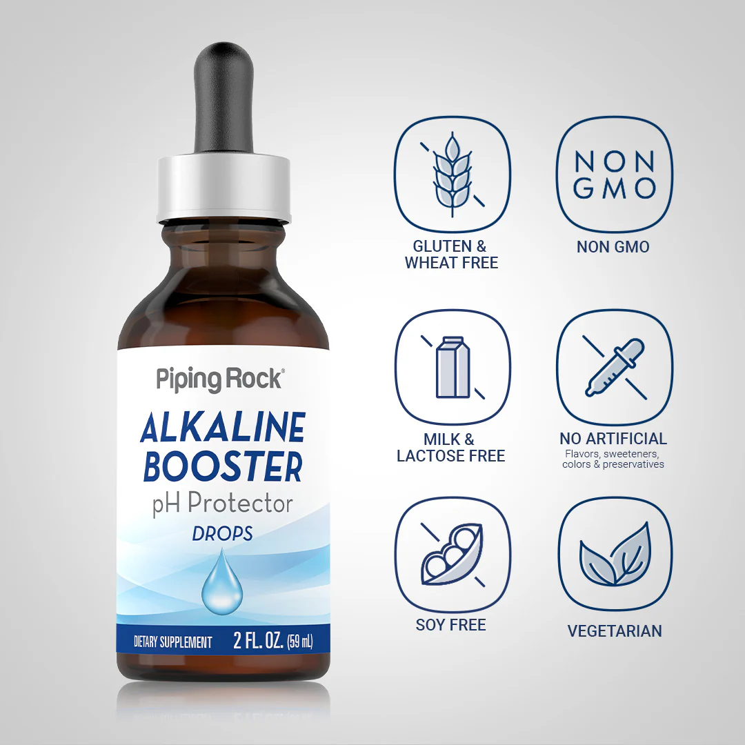 Alkaline Booster pH Protector Drops, 2 fl oz (59 mL) Dropper Bottle, 2  Dropper Bottles - Image 5