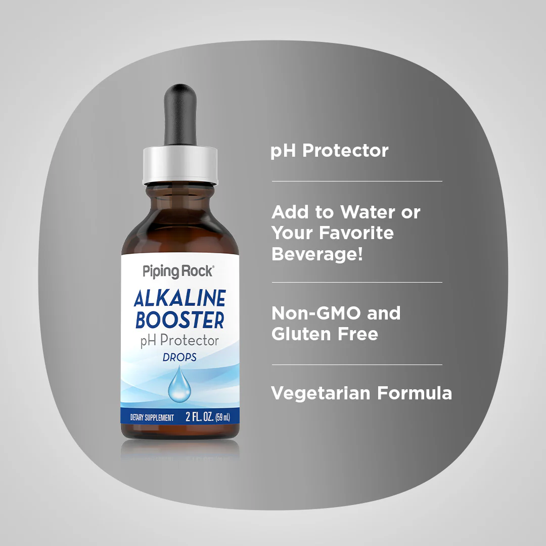 Alkaline Booster pH Protector Drops, 2 fl oz (59 mL) Dropper Bottle - Image 3