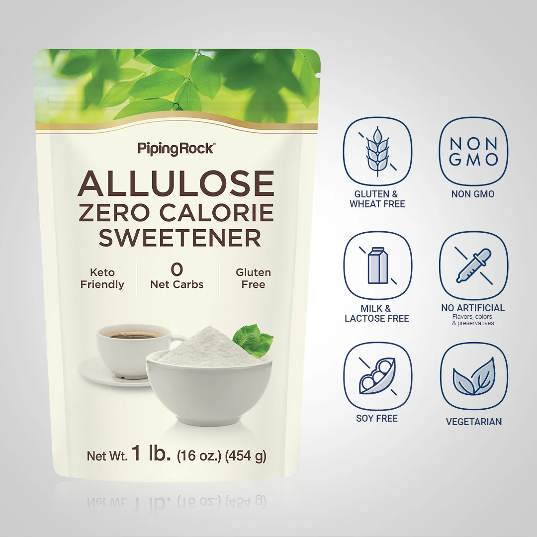 Allulose Zero Calorie Granulated Sweetener, 16 oz (454 g) Pack - Image 5