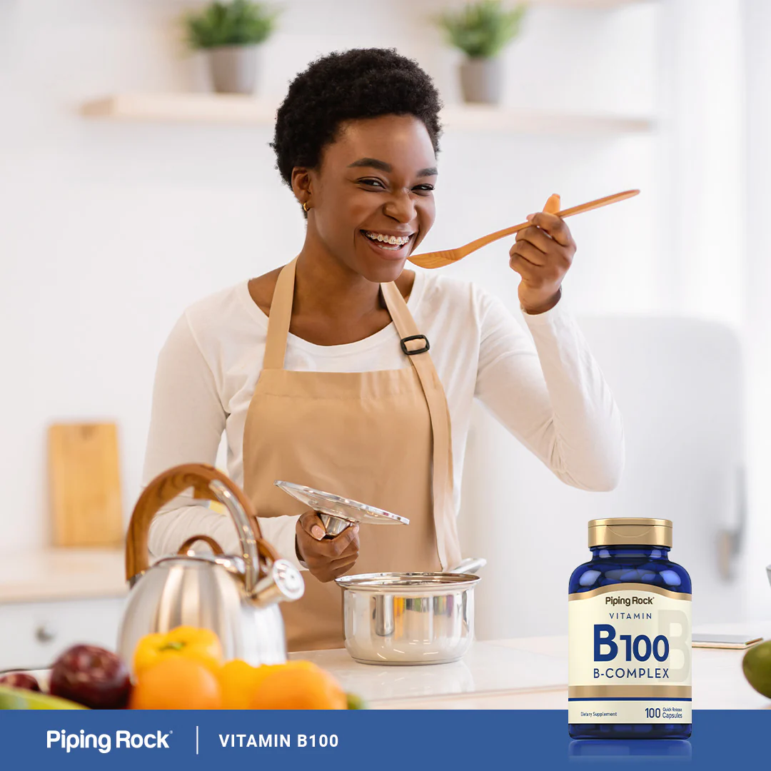 B-100 Vitamin B Complex, 100 Quick Release Capsules - Image 8