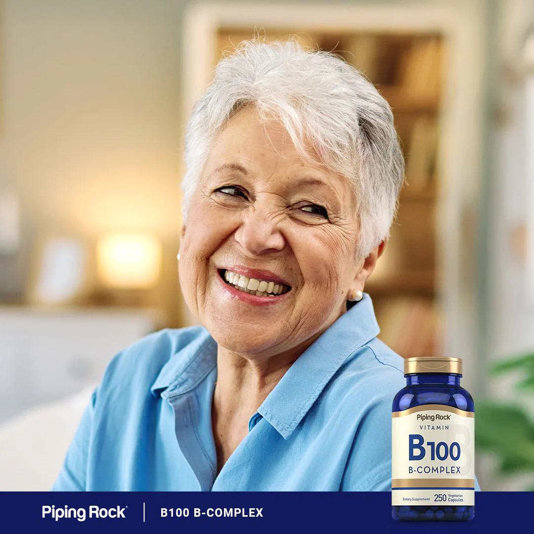 B-100 Vitamin B Complex, 250 Vegetarian Capsules - Image 7