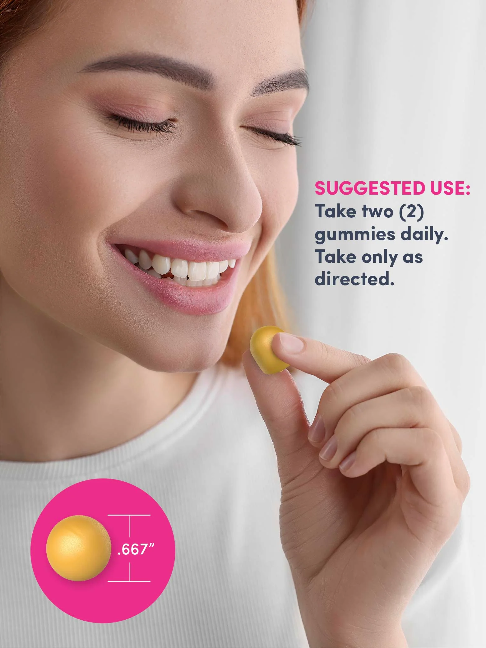 Beauty Builder Hair, Skin & Nails Gummies Lemon Flavor, 60 Tasty Gummies - Image 6