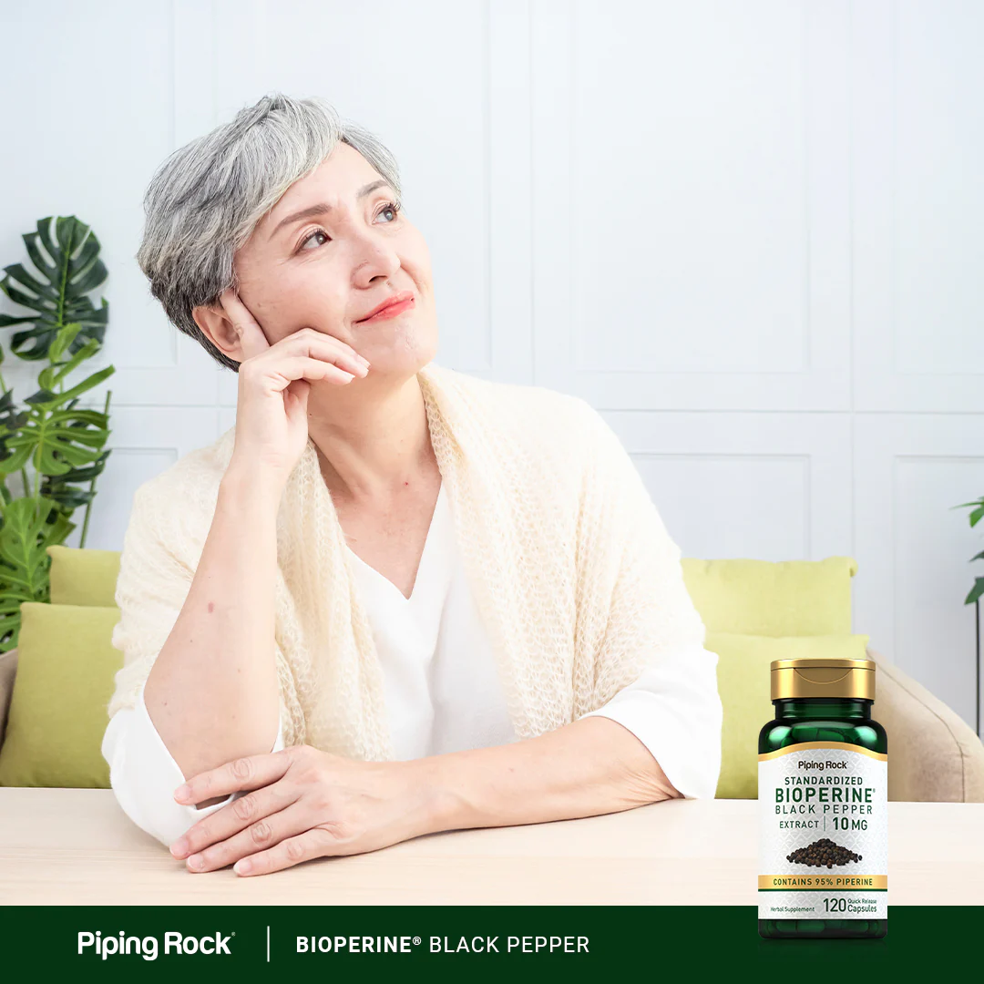 BioPerine Black Pepper Extract, 10 mg, 120 Quick Release Capsules - Image 7