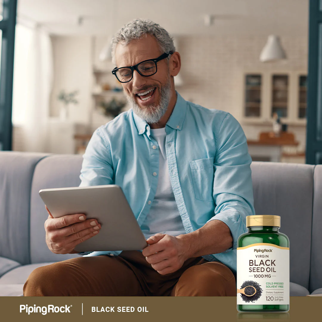Black Seed Oil, 1000 mg, 120 Quick Release Softgels - Image 7
