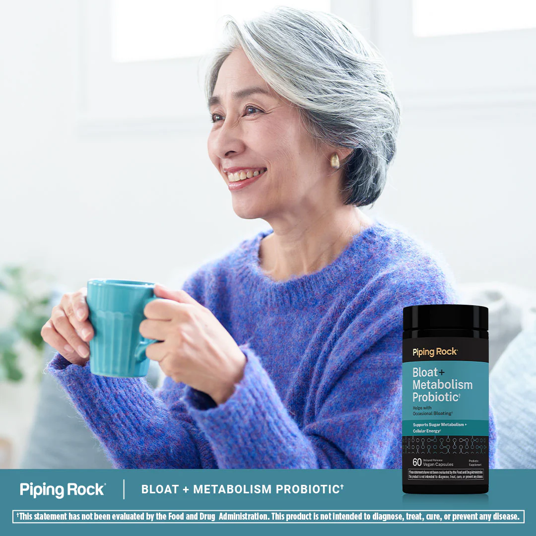 Bloat + Metabolism Probiotic, 60 Delayed Release Vegan Caps - Image 6