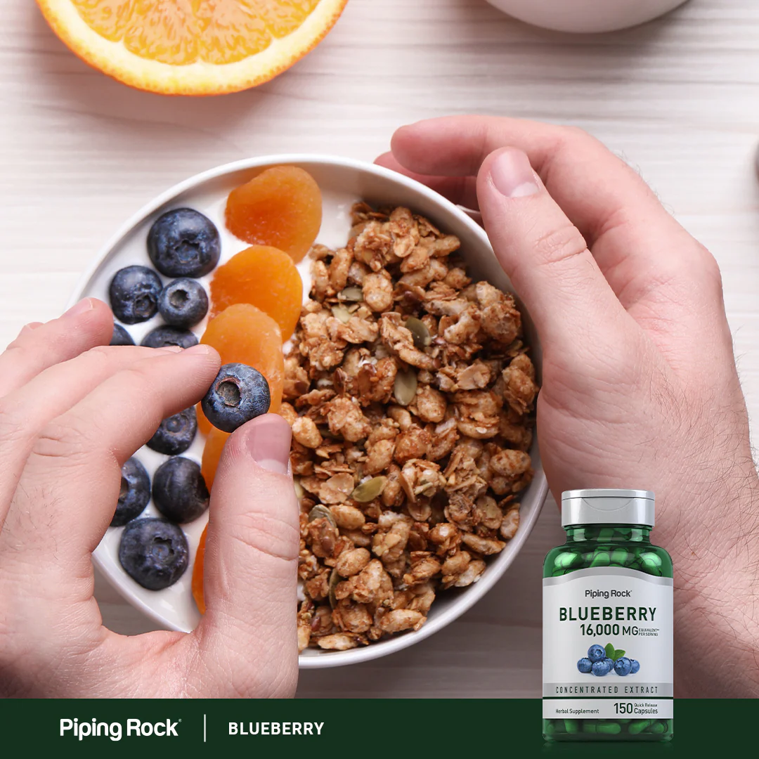 Blueberry, 16,000 mg (per serving), 150 Quick Release Capsules, 2  Bottles - Image 7