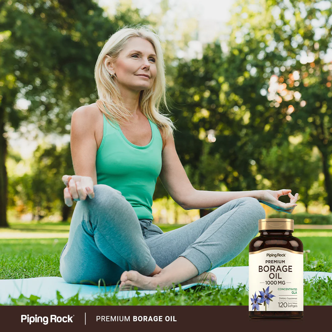 Borage Oil (GLA), 1000 mg, 120 Quick Release Softgels, 2  Bottles - Image 7