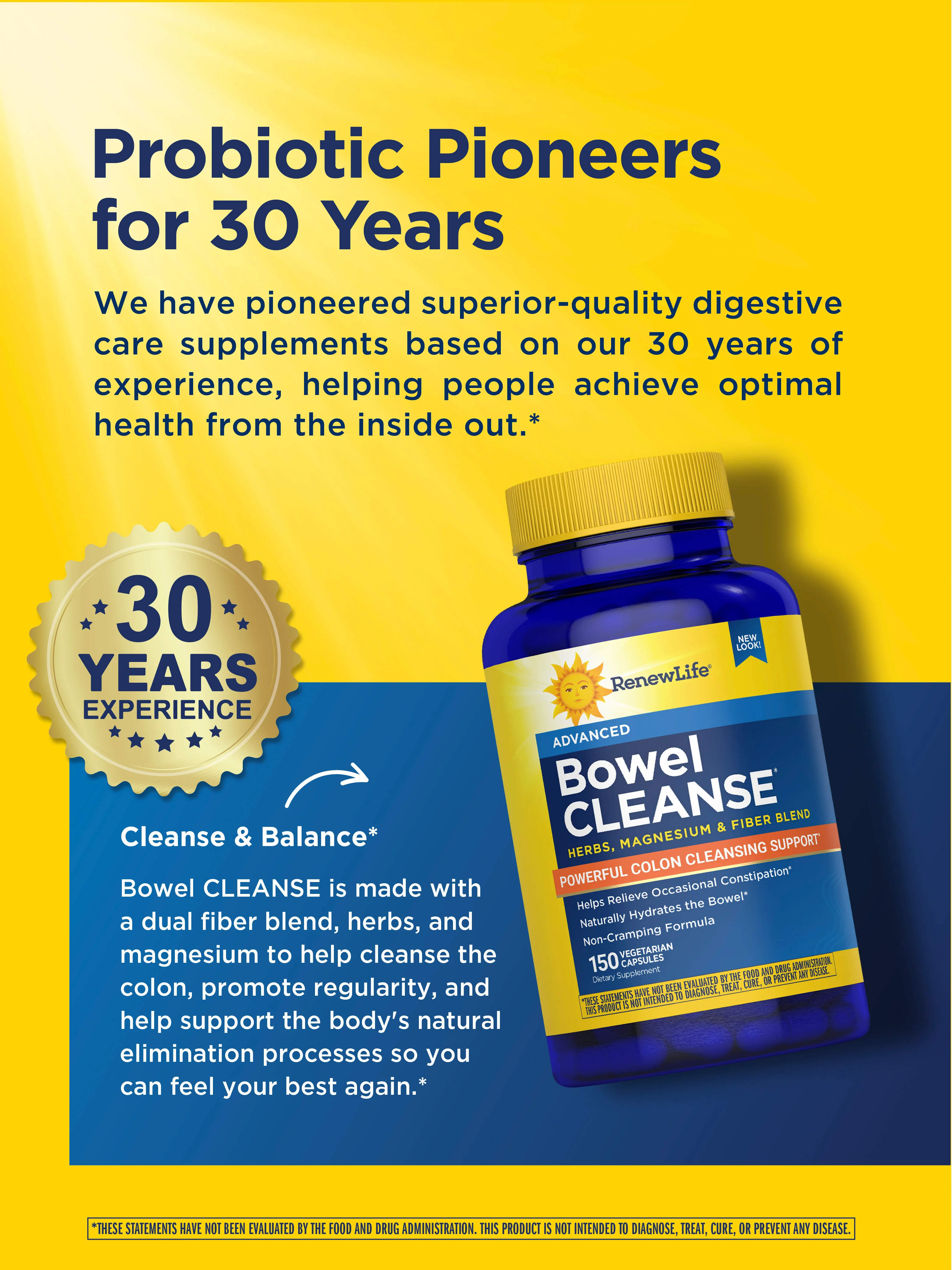 Bowel Cleanse, 150 Vegetarian Capsules - Image 8