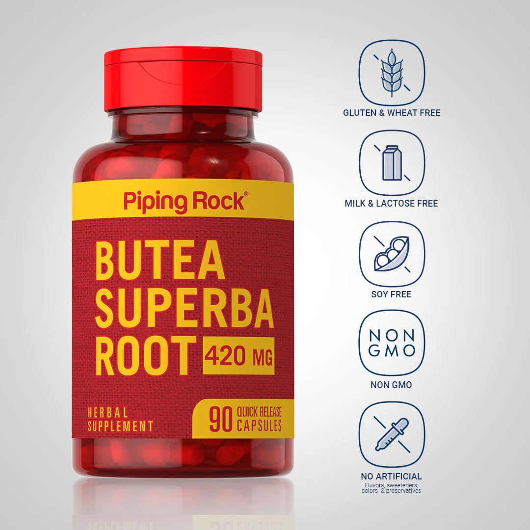 Butea Superba, 420 mg, 90 Quick Release Capsules - Image 5
