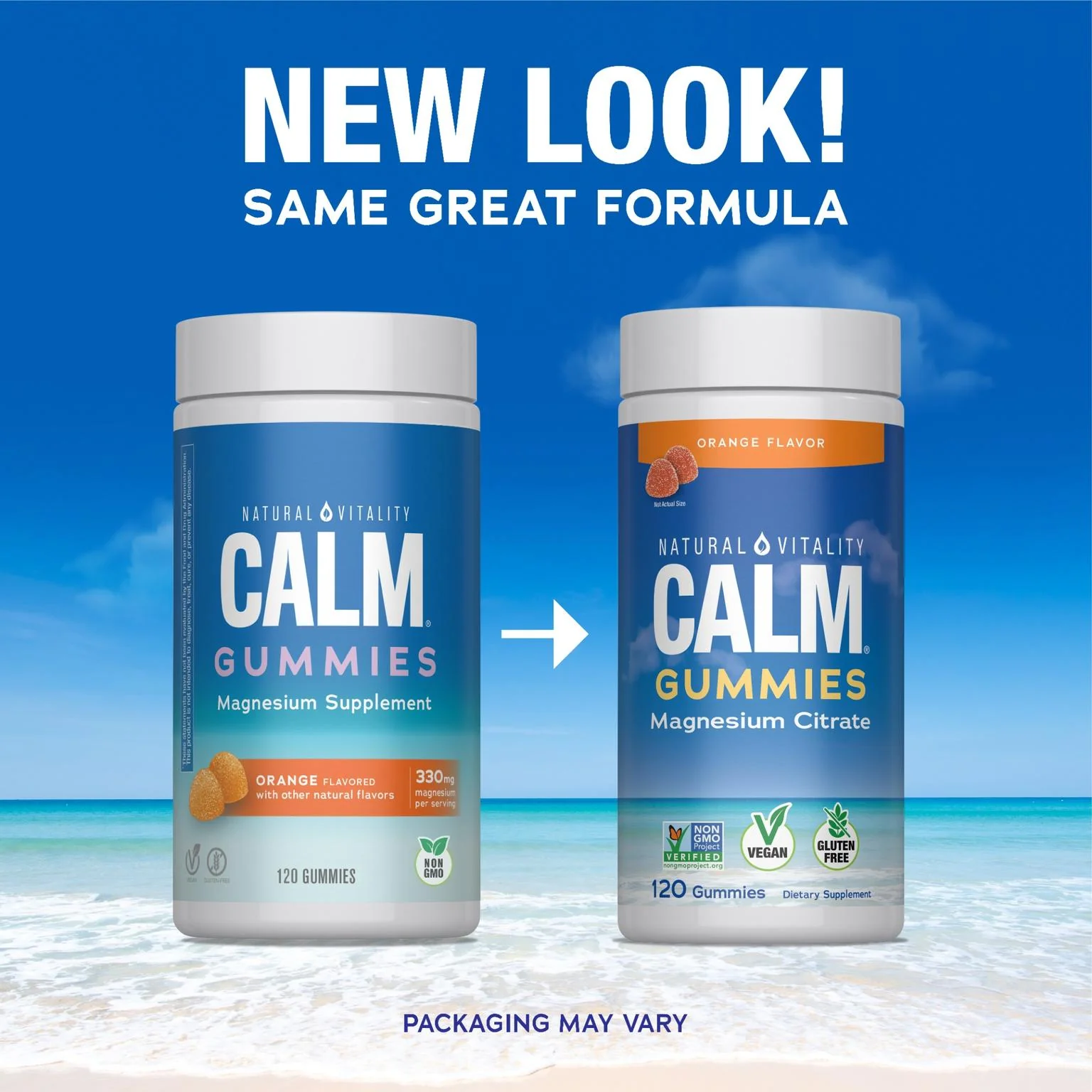 CALM Gummies Orange Flavor, 120 Tasty Gummies - Image 4
