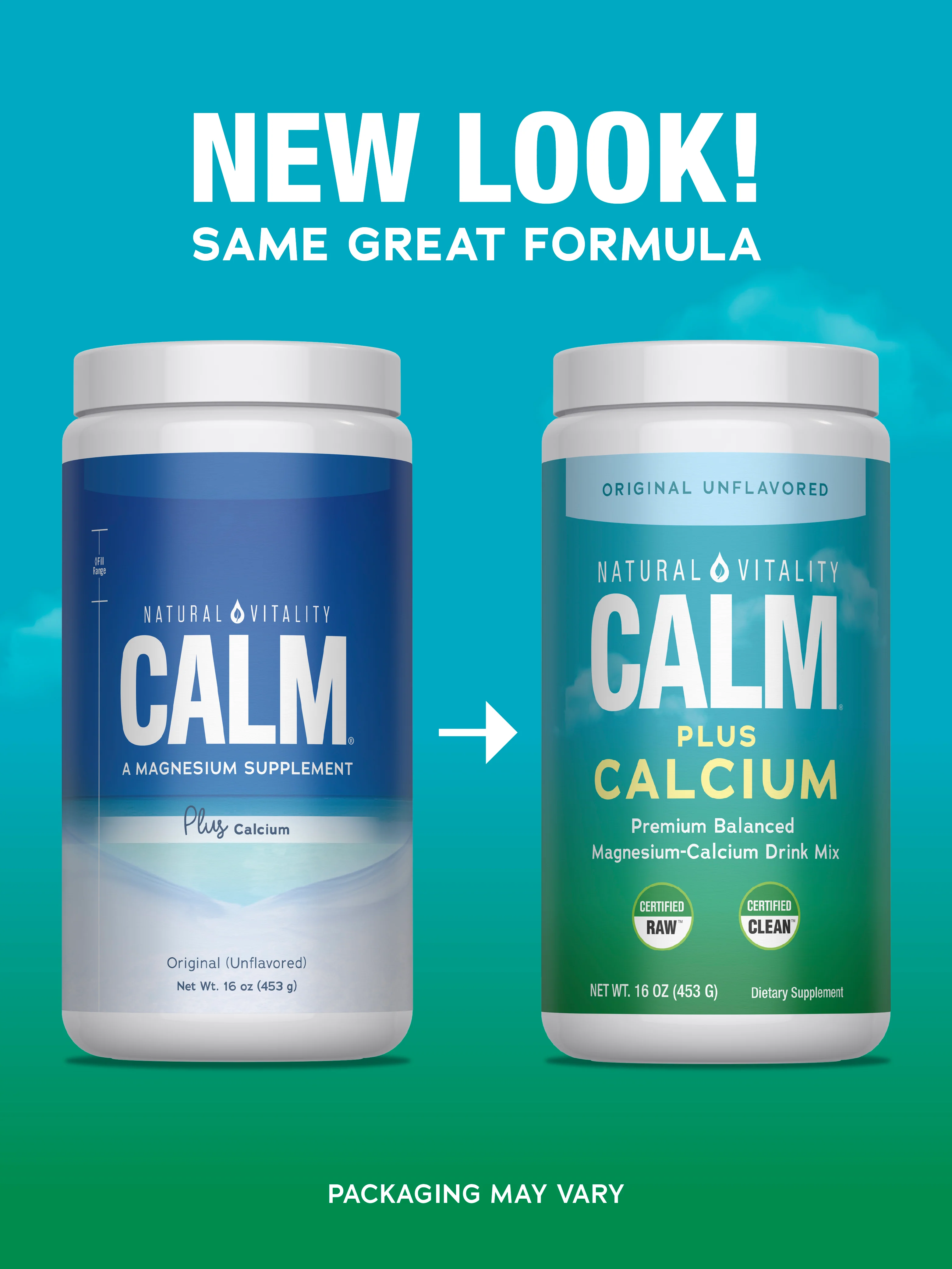 CALM plus Calcium Powder Unflavored, 16 oz (453 g) - Image 4