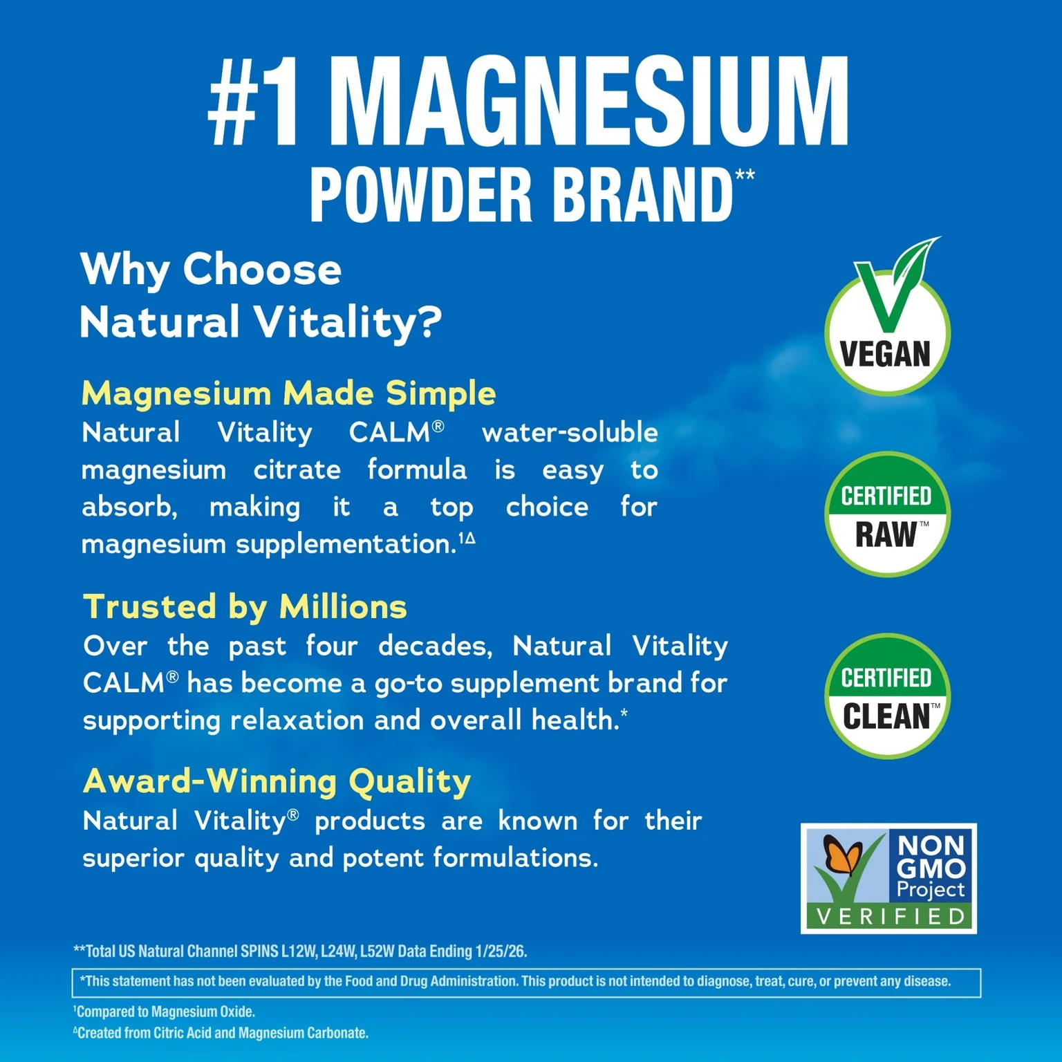 CALM Powder Sweet Lemon, 8 oz (227 g) - Image 7
