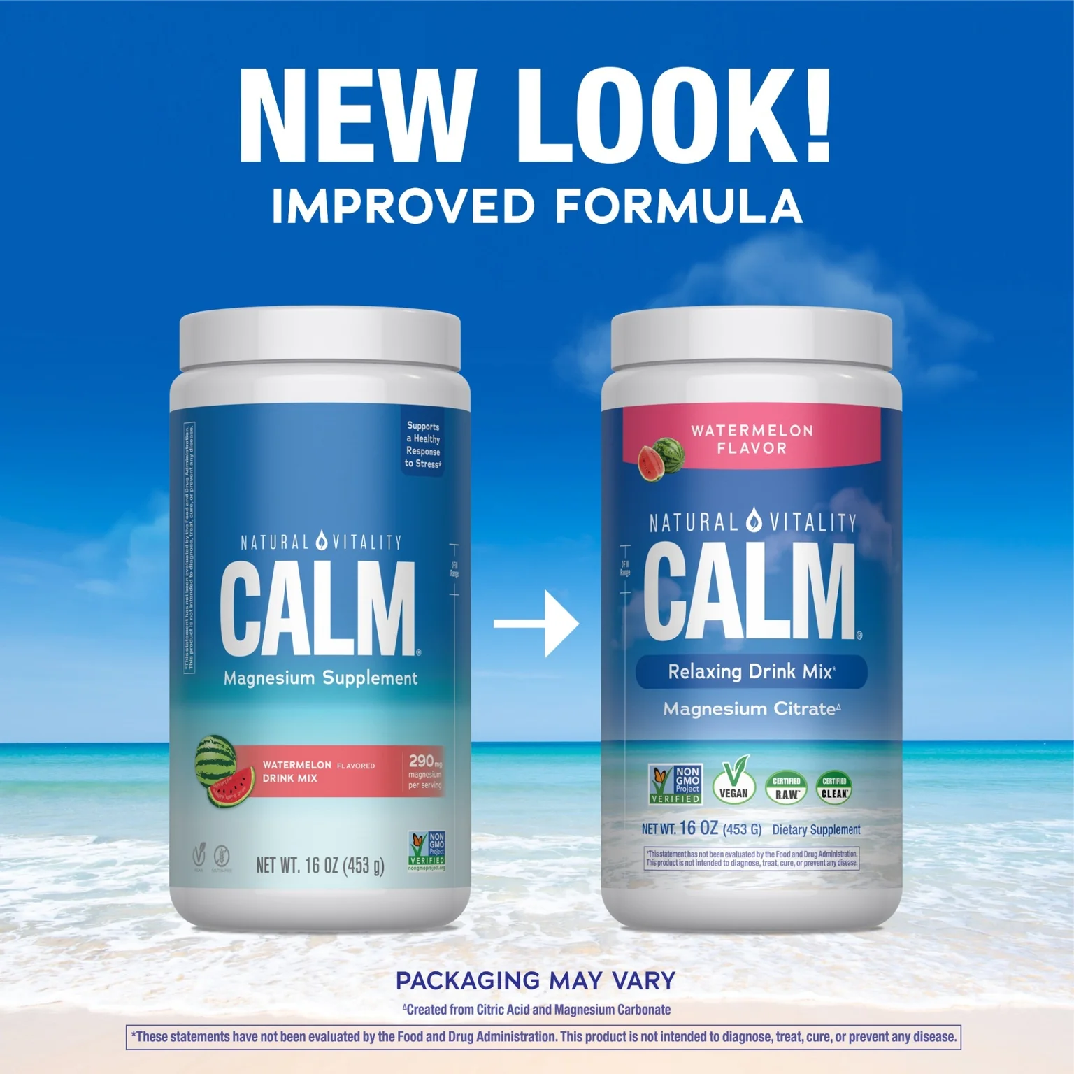 CALM Powder Watermelon, 16 oz (453 g) - Image 4