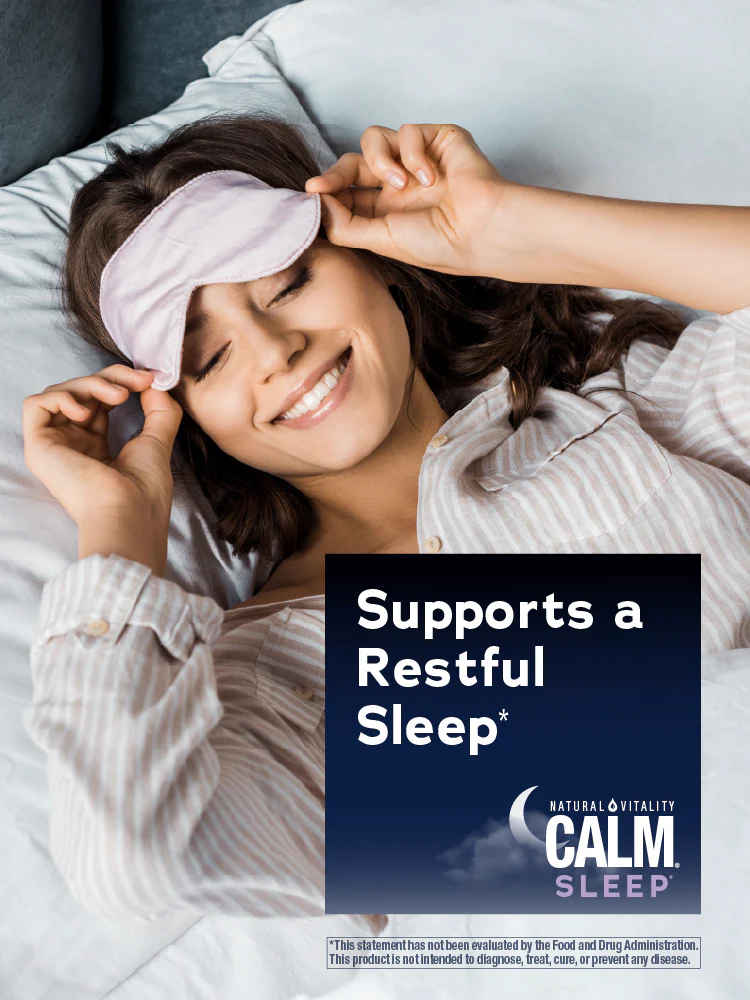 CALM Sleep with Melatonin, 60 Vegan Capsules - Image 6