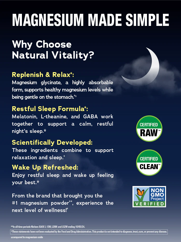 CALM Sleep with Melatonin, 60 Vegan Capsules - Image 7