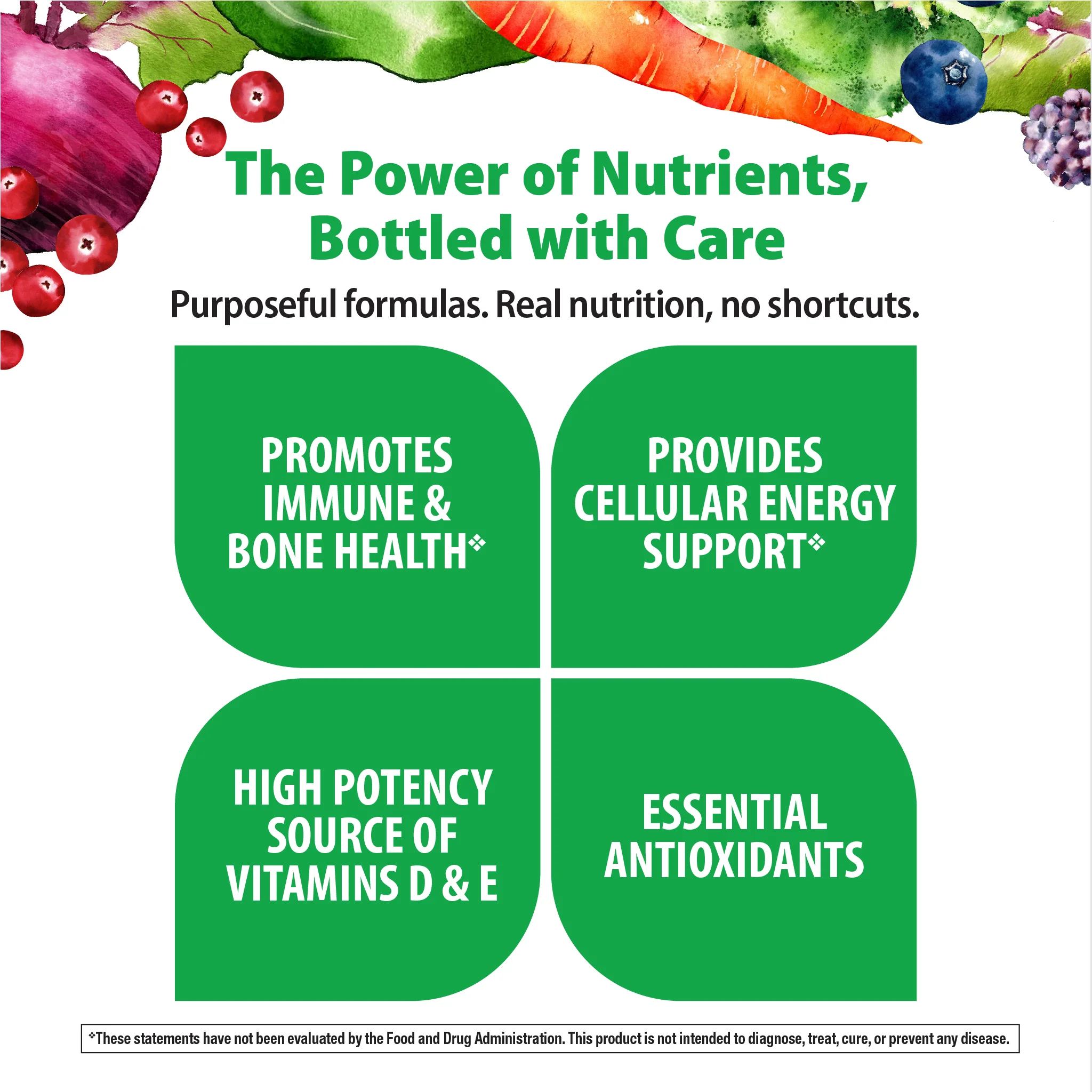 Certified Women's + Real Food Nutrients Multi, 120 Vegetarian Capsules - Image 4