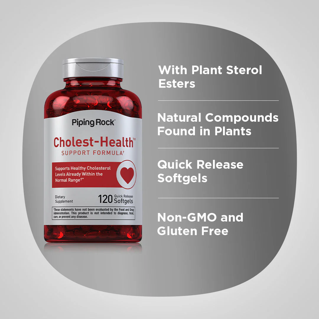 Cholest-Health, 120 Quick Release Softgels - Image 3