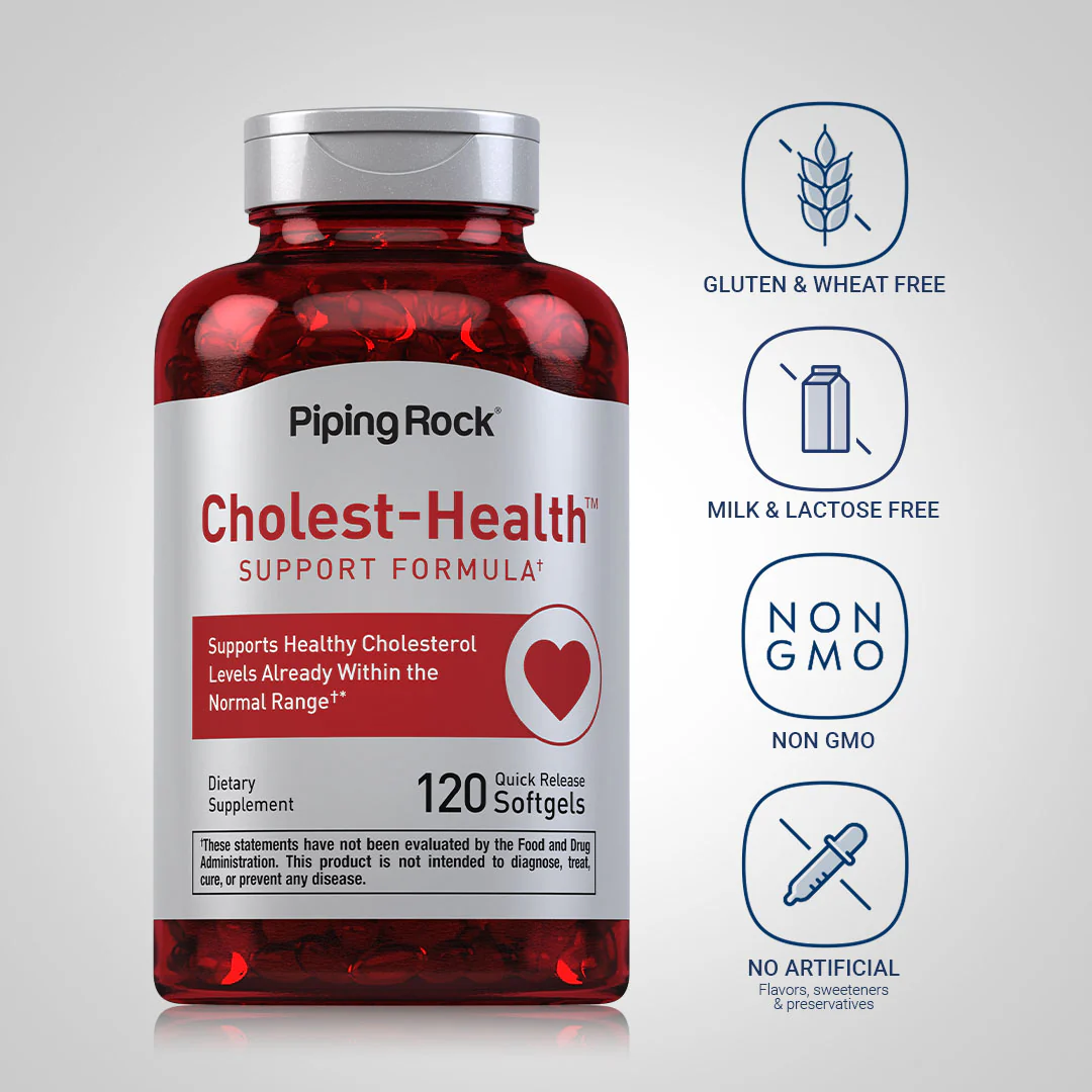 Cholest-Health, 120 Quick Release Softgels - Image 4