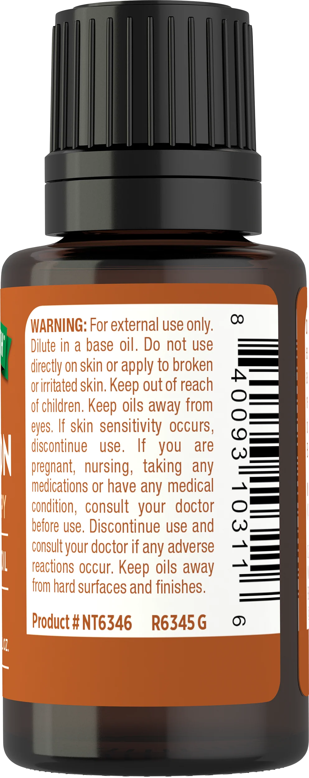 Cinnamon Leaf Pure Essential Oil, 1/2 fl oz (15 mL) Dropper Bottle - Image 3