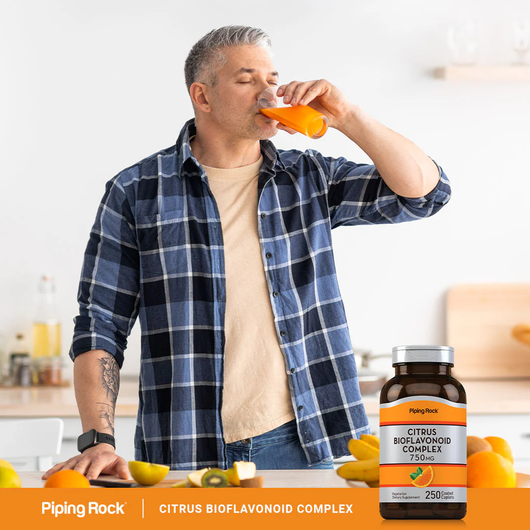 Citrus Bioflavonoids, 750 mg, 250 Coated Caplets - Image 7