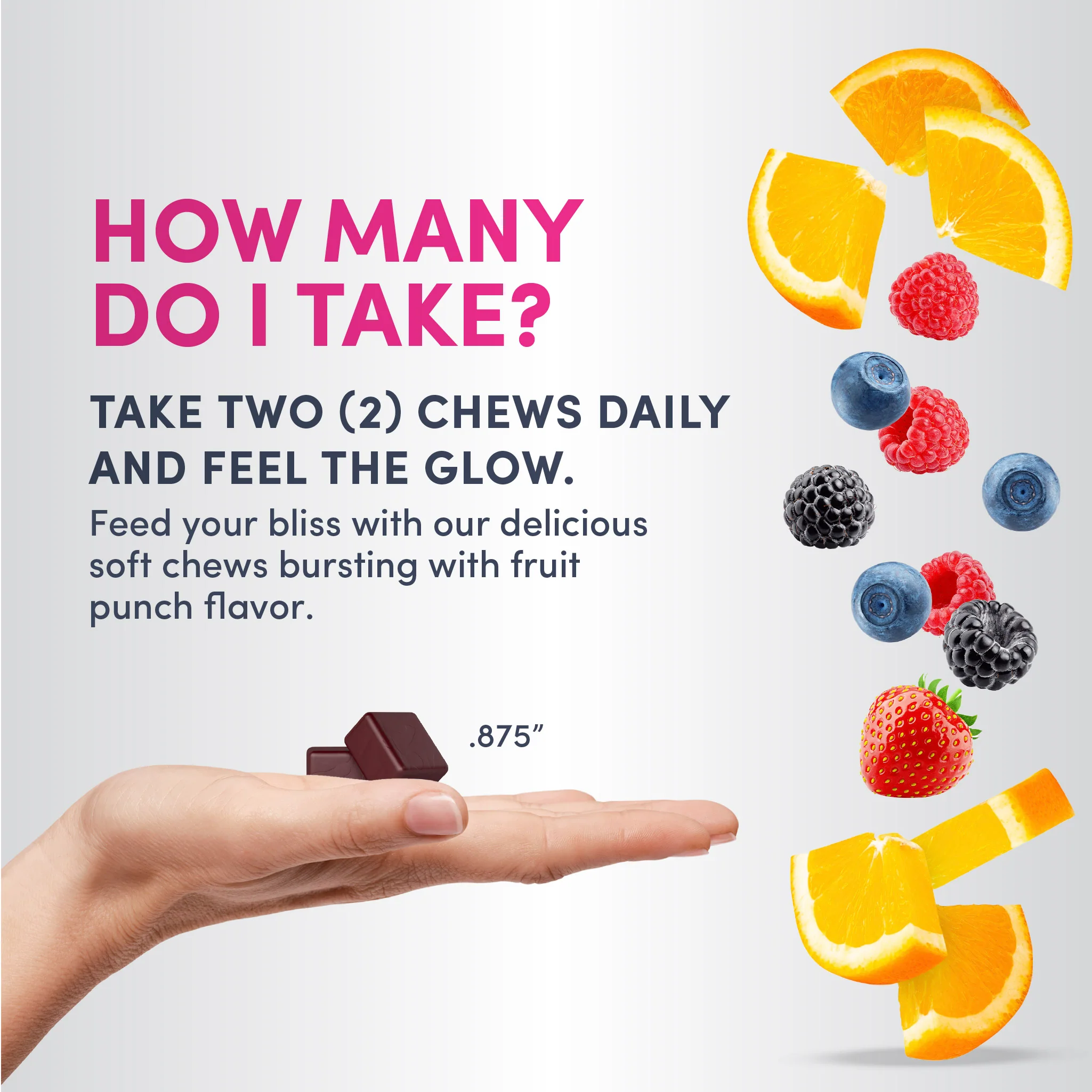 Collagen Beauty Bursts Fruit Punch Flavor, 60 Tasty Soft Chews - Image 6