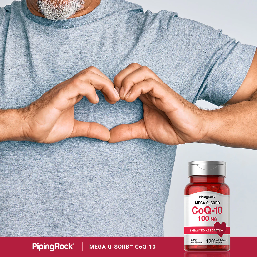 CoQ10, 100 mg, 120 Quick Release Softgels - Image 7
