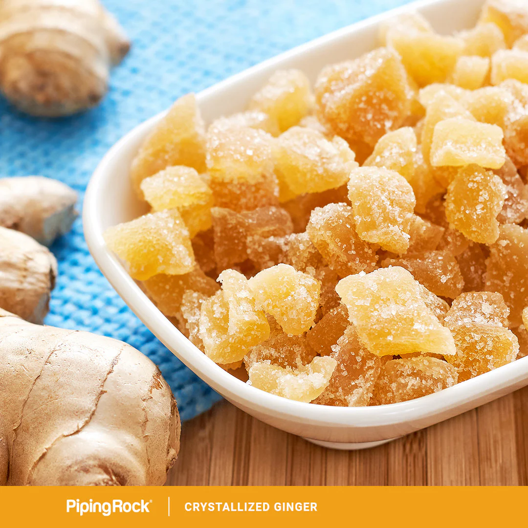 Crystallized Ginger, 1 lb (454 g) Bag, 2  Bags - Image 5