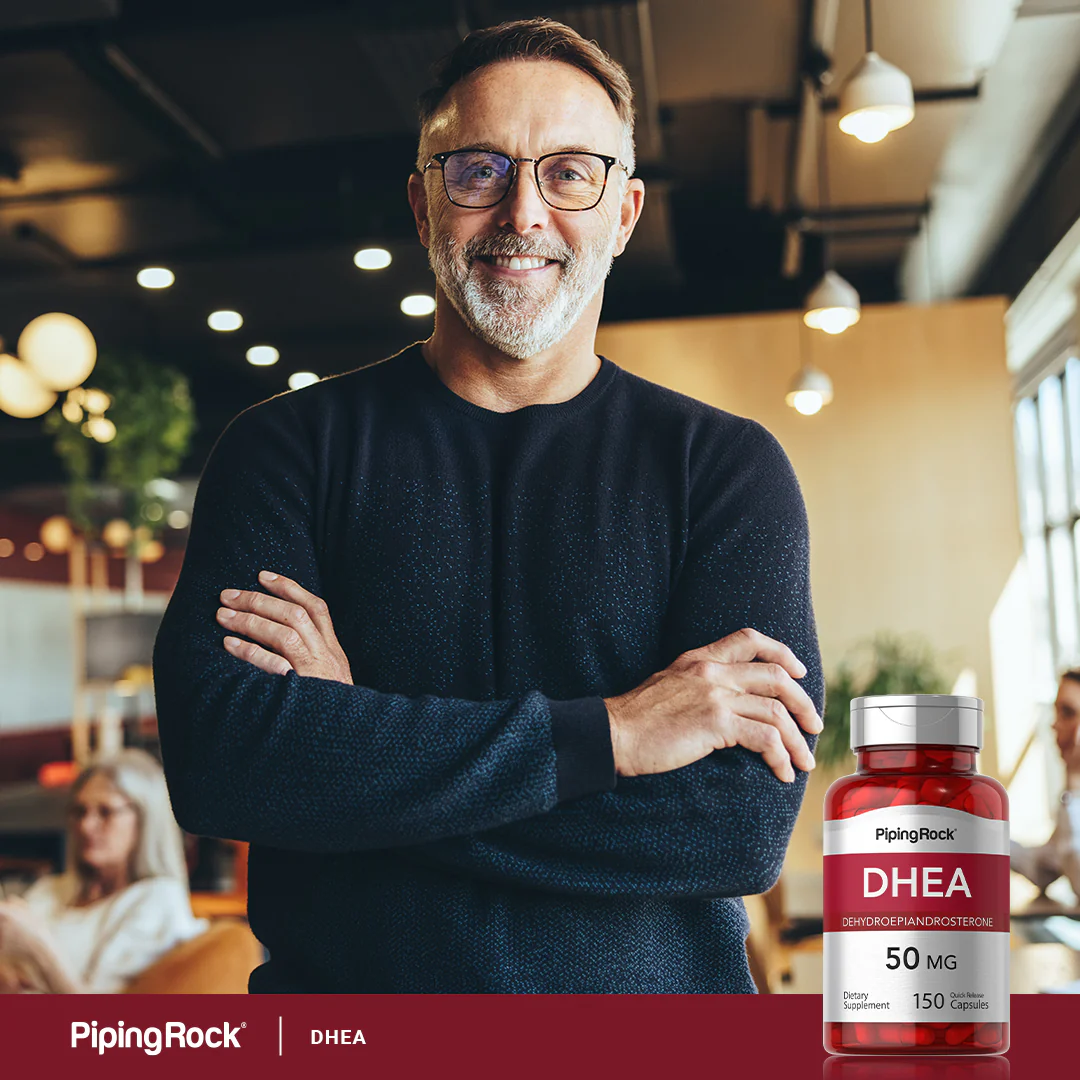 DHEA, 50 mg, 150 Quick Release Capsules - Image 7