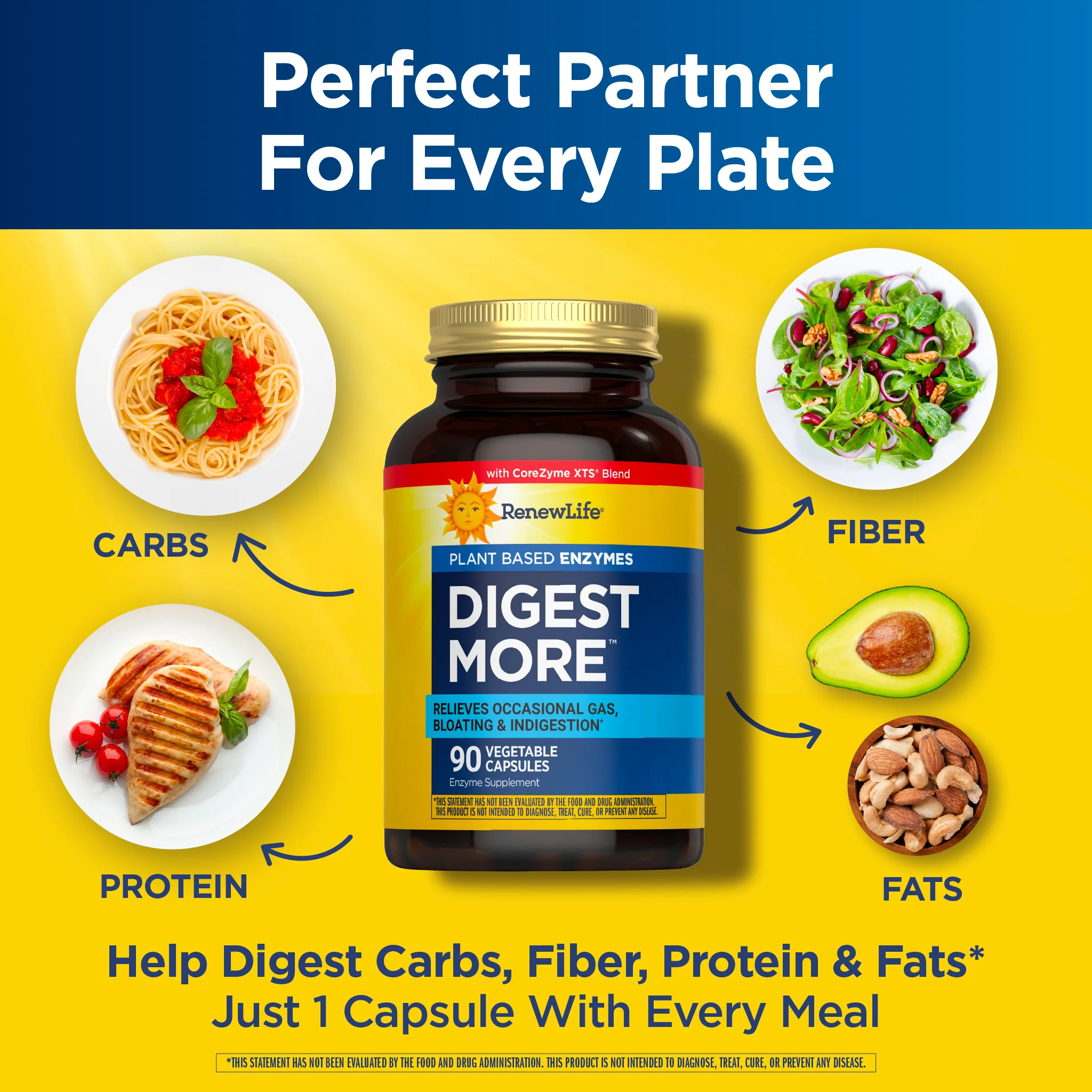 DigestMore Enzymes, 90 Vegan Capsules - Image 6