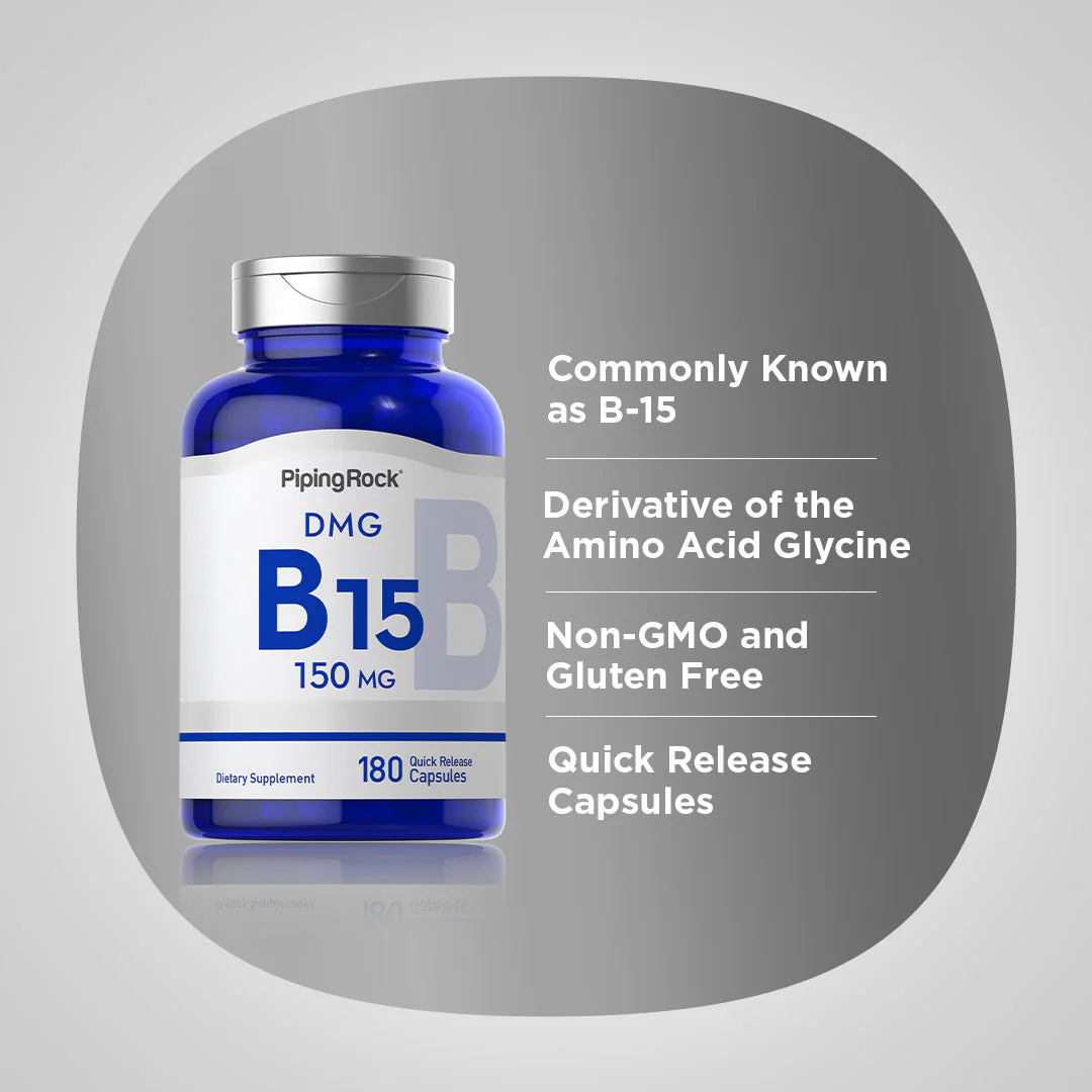 DMG (B-15), 150 mg, 180 Quick Release Capsules - Image 4