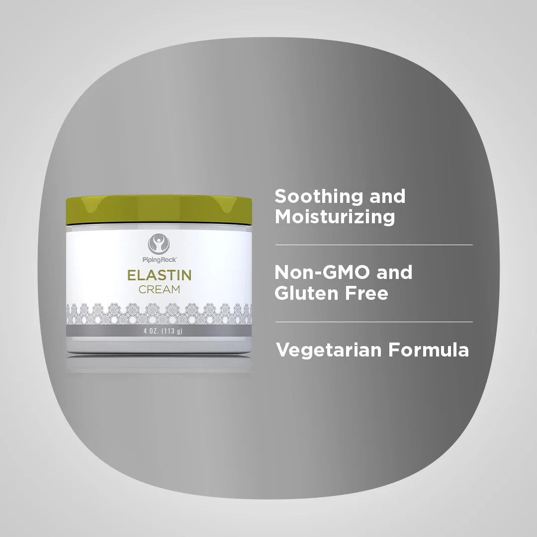 Elastin Cream, 4 oz (113 g) Jar - Image 3