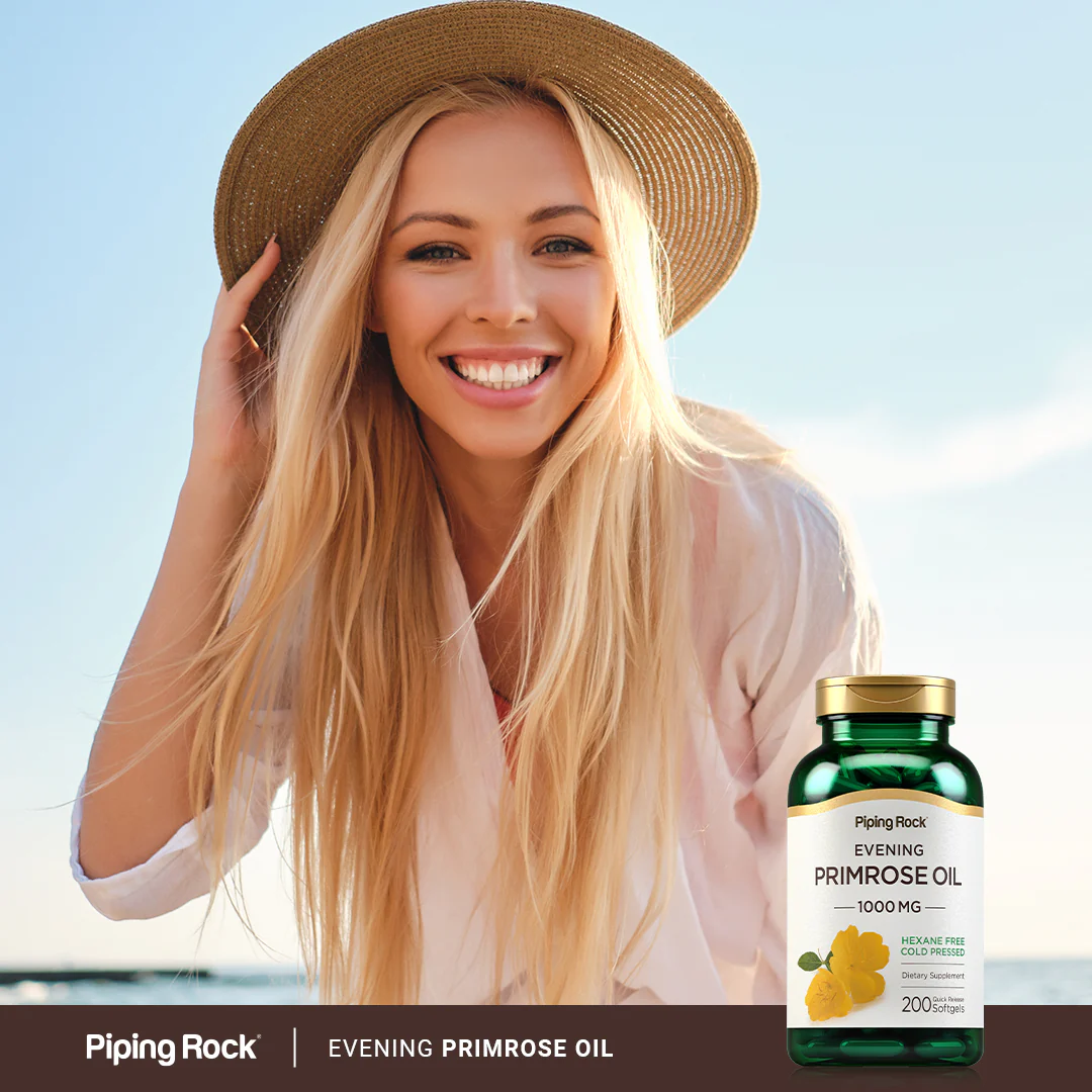 Evening Primrose Oil, 1000 mg, 200 Quick Release Softgels - Image 7