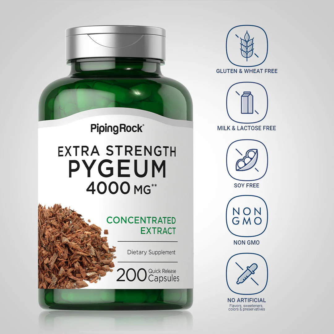 Extra Strength Pygeum, 4000 mg, 200 Quick Release Capsules, 2  Bottles - Image 4