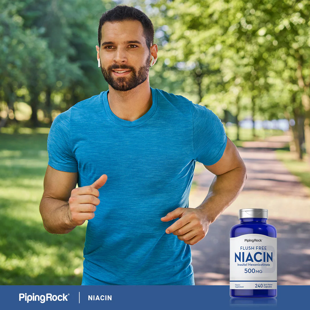 Flush Free Niacin, 500 mg, 240 Quick Release Capsules - Image 7