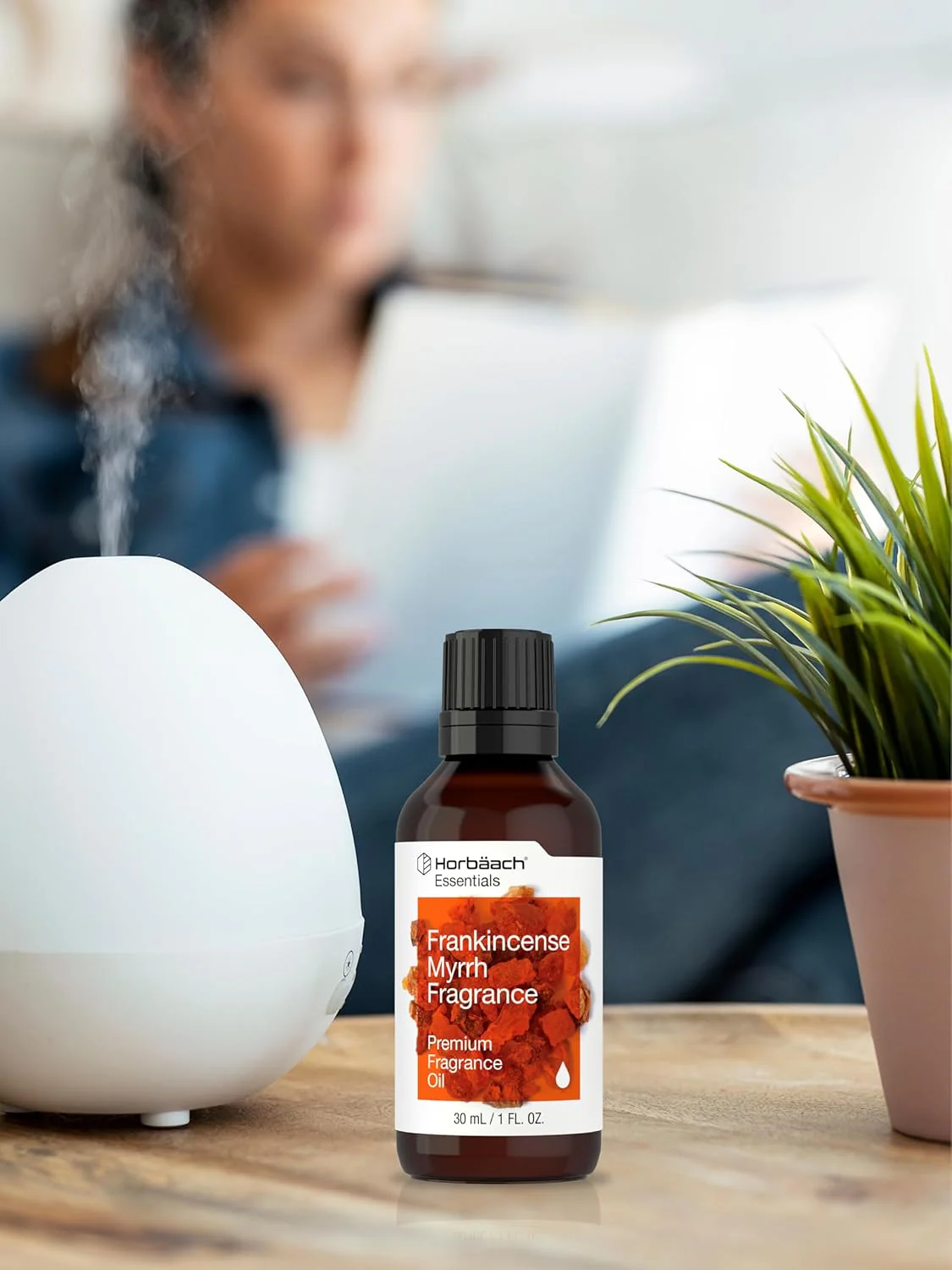 Frankincense Myrrh Premium Fragrance Oil, 1 fl oz (30 mL) Dropper Bottle - Image 5