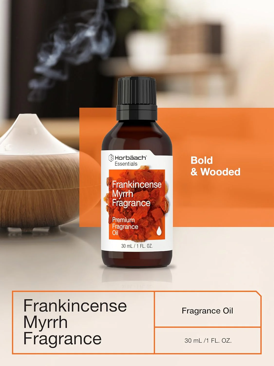 Frankincense Myrrh Premium Fragrance Oil, 1 fl oz (30 mL) Dropper Bottle - Image 7