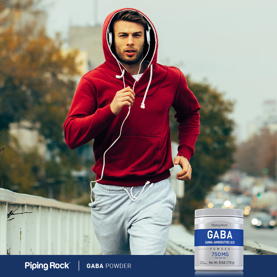 GABA Powder (Gamma-Aminobutyric Acid), 750 mg (per serving), 6 oz (170 g) Bottles, 2  Bottles - Image 7