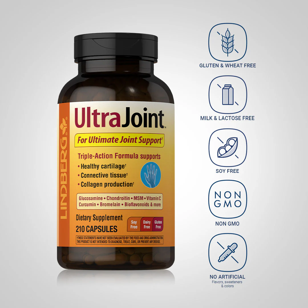 Glucosamine, Chondroitin, Turmeric & MSM UltraJoint, 210 Capsules - Image 5