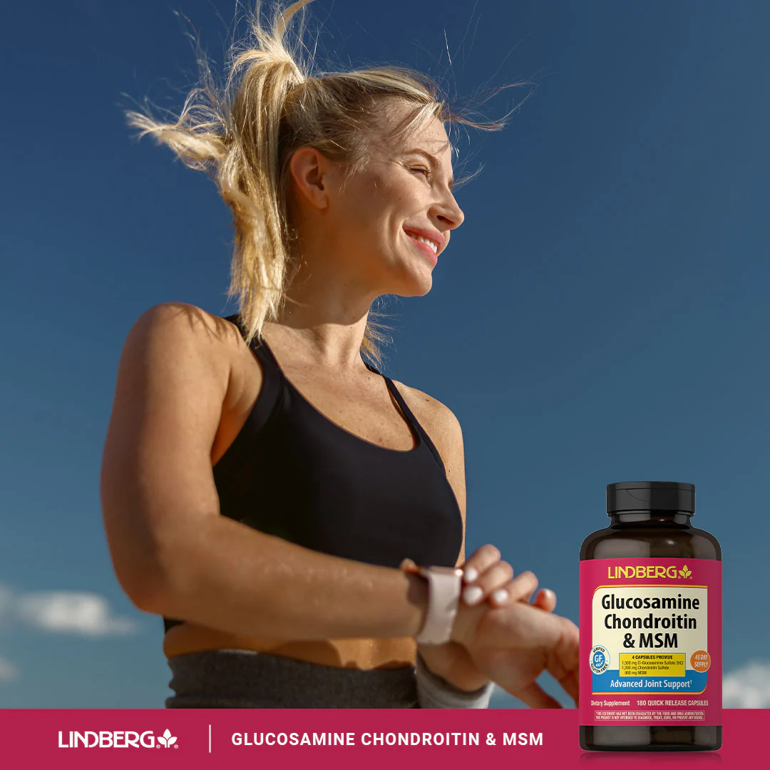 Glucosamine Chondrotin & MSM, 180 Quick Release Capsules - Image 7
