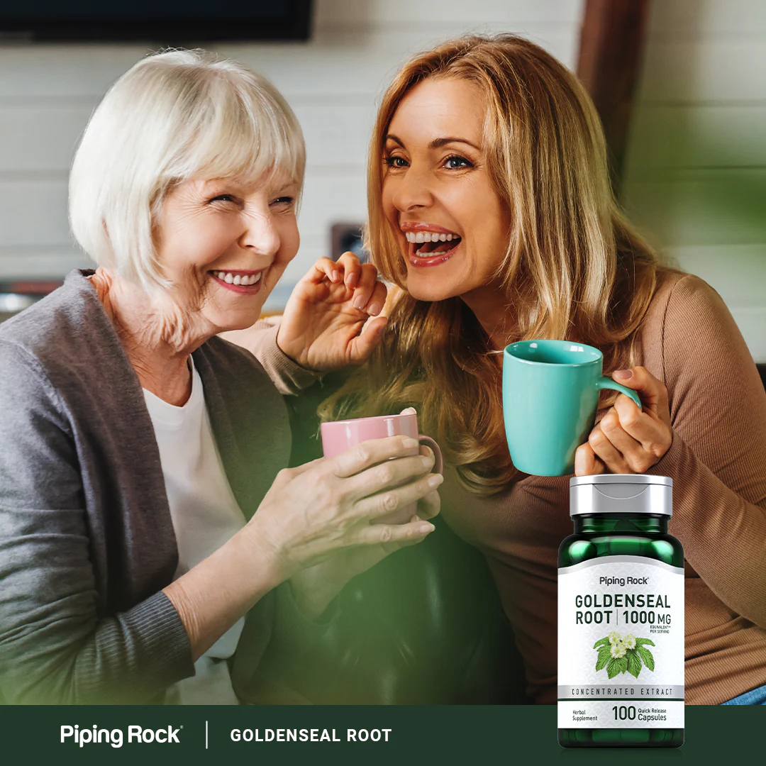 Goldenseal Root, 1000 mg (per serving), 100 Quick Release Capsules - Image 7