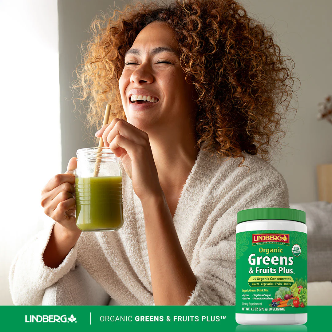 Greens & Fruits Plus Organic, 9.5 oz (270 g) Bottle - Image 6