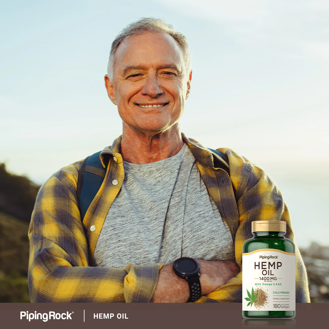 Hemp Seed Oil (Cold Pressed), 1400 mg (per serving), 180 Quick Release Softgels, 2  Bottles - Image 7