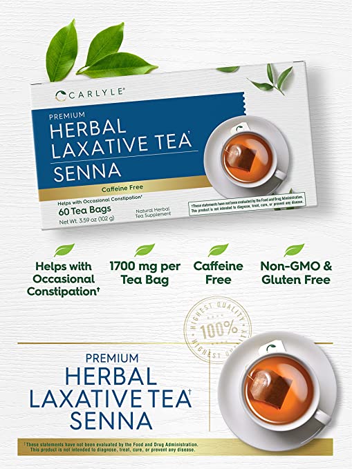 Herbal Laxative Tea, 60 Tea Bags - Image 4