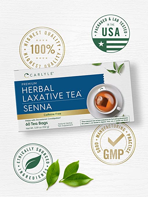 Herbal Laxative Tea, 60 Tea Bags - Image 5