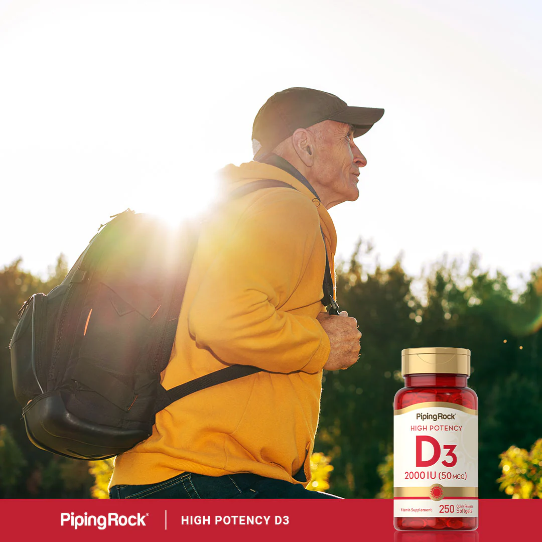High Potency Vitamin D3, 2000 IU, 250 Quick Release Softgels - Image 7