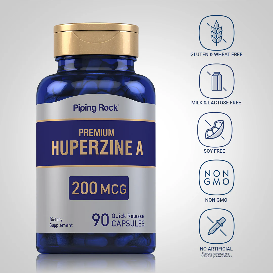 Huperzine A, 200 mcg, 90 Quick Release Capsules, 2  Bottles - Image 5