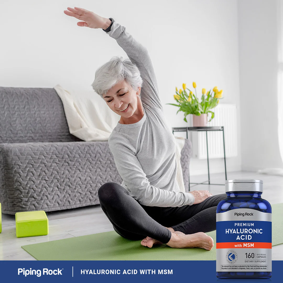 Hyaluronic Acid with MSM, 160 Quick Release Capsules - Image 7