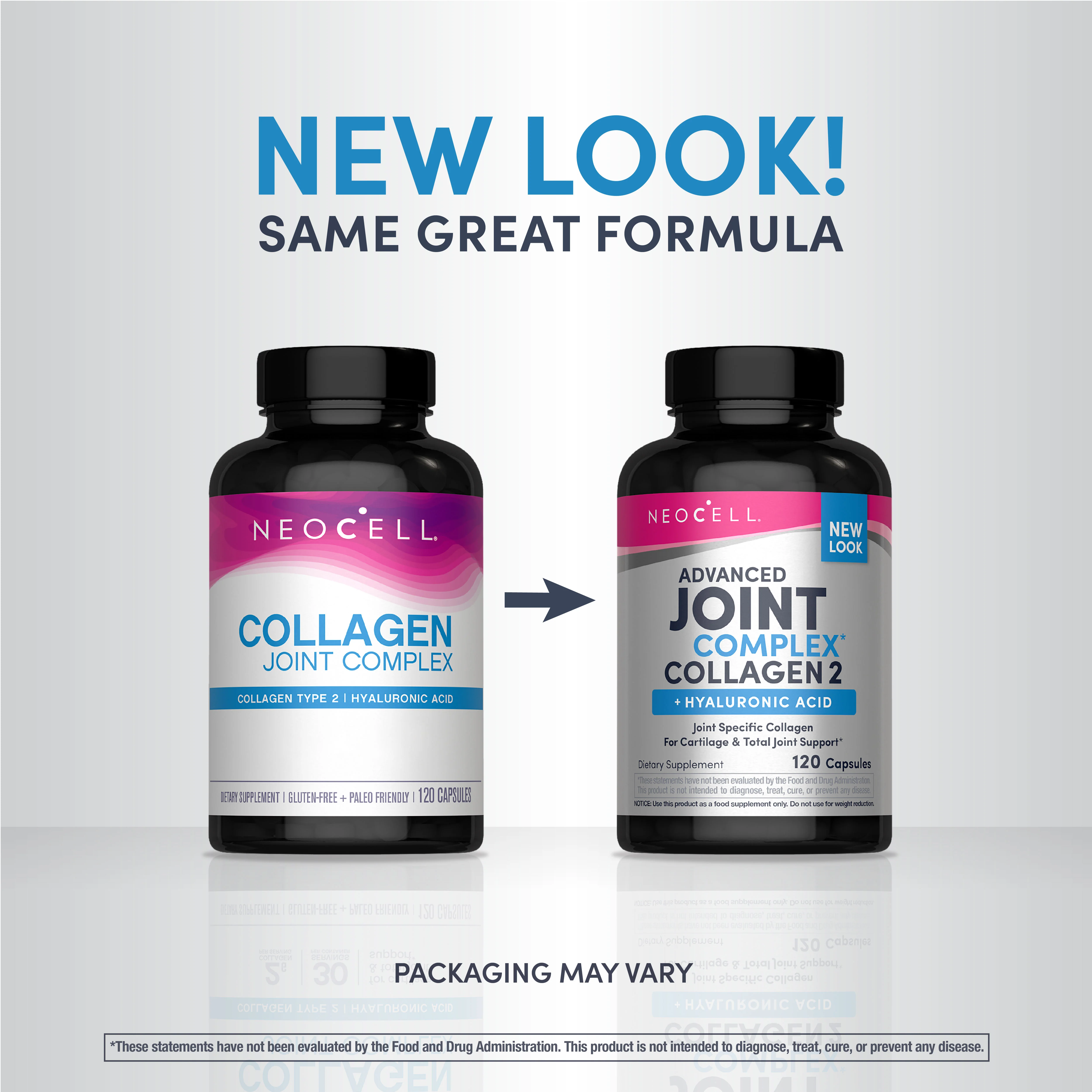 Joint Complex Collagen Type 2 + Hyaluronic Acid, 120 Capsules - Image 4